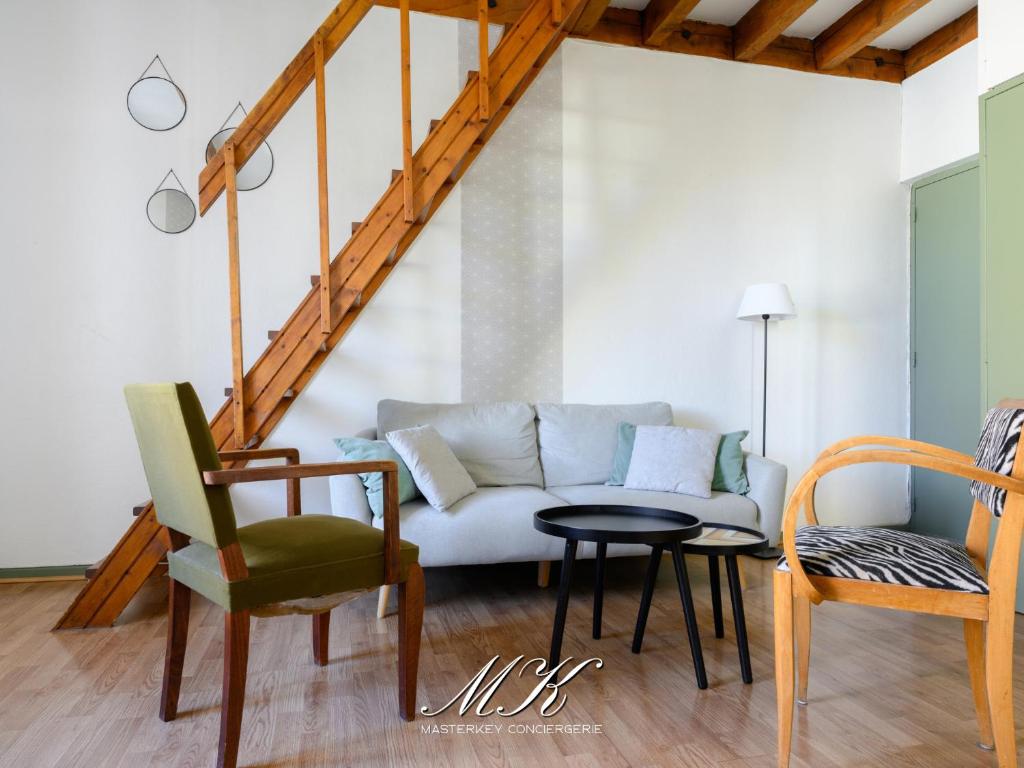 Le Perchoir, Duplex 2 ch avec cachet, Nancy gare - 1