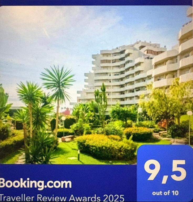 BenalBeach Zafiro Spacious 46m2 with Garden & Side Sea View - 1