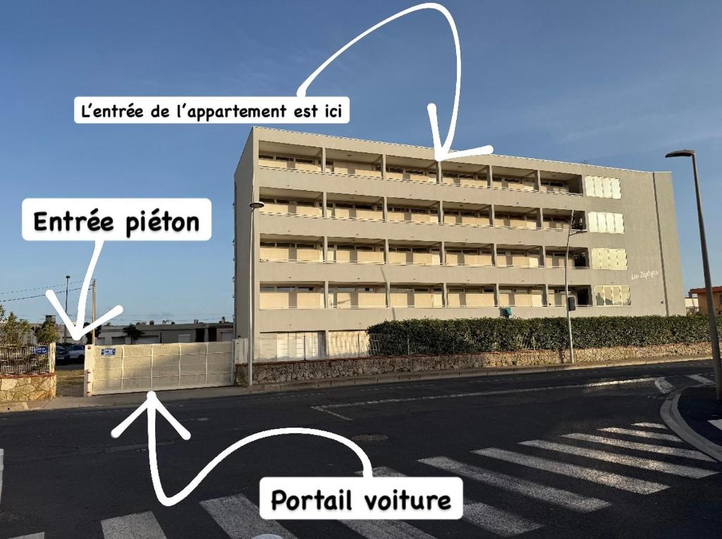Côté Soleil Apt 4e étage Face à la mer Accès direct plage Parking Clim Wifi - 2