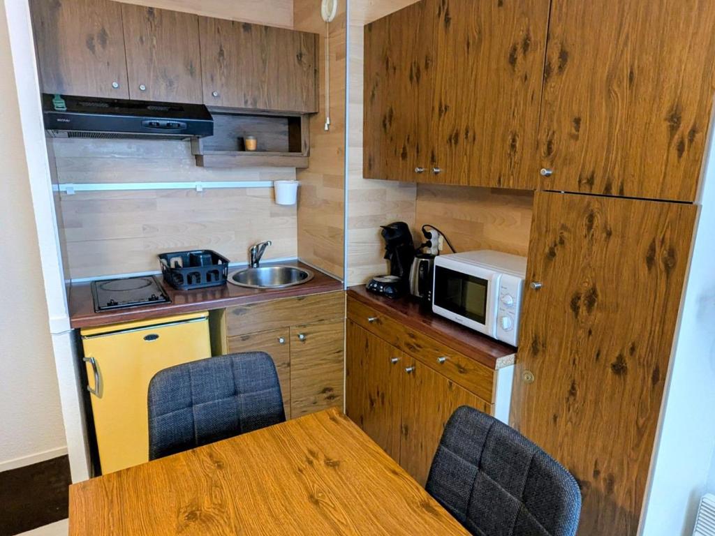 Studio cabine vue montagne - 4 pers. - FR-1-557-143 - 2
