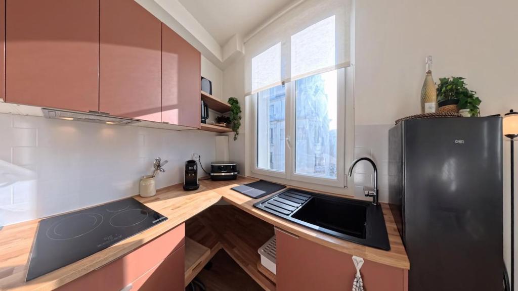 New bright two-room apartment, Buttes-Chaumont & Canal l'Ourcq - 5
