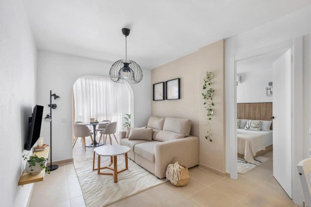 1BDR Studio 150m from Sea with Workspace - 1