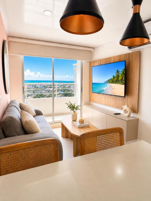 Coastal Blush, Sea View, Terrace & Pool - 1