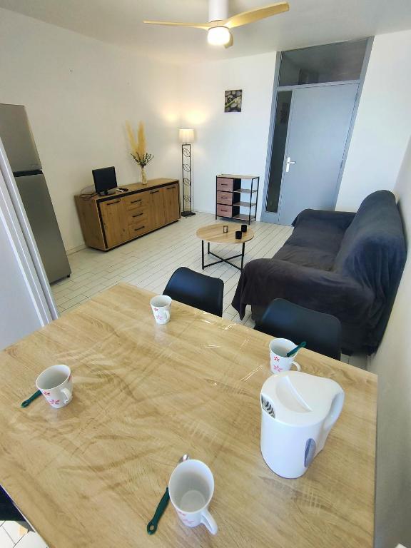 Appartement T3 face mer, central et plage parking 6ARAX - 5