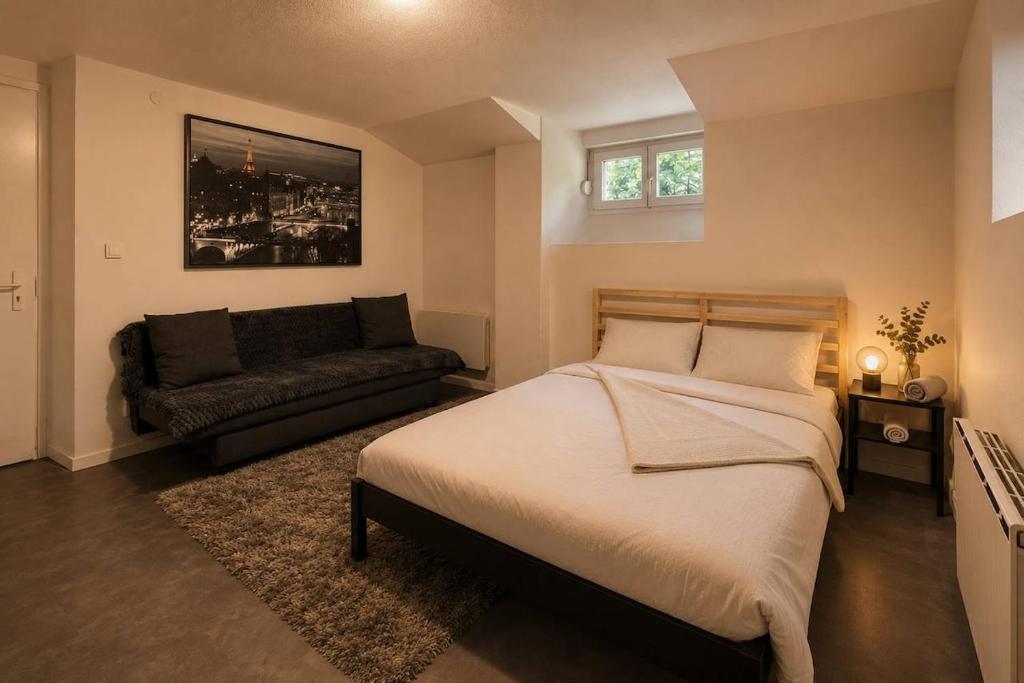 DeLuxe Studio, Parking Privé Free, Naturellement Frais, MULHOUSE CENTRE - 3