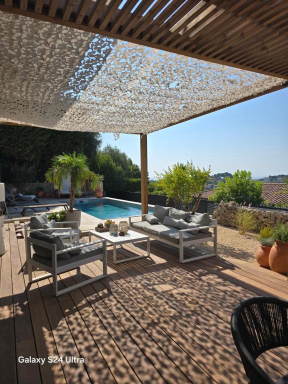 Villa californienne vue mer - 2