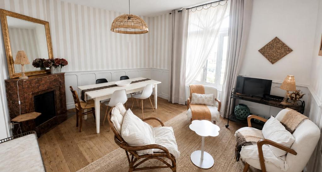 Apprt Cosy à 50m de la Plage & Remblai - 7 Pers - 1