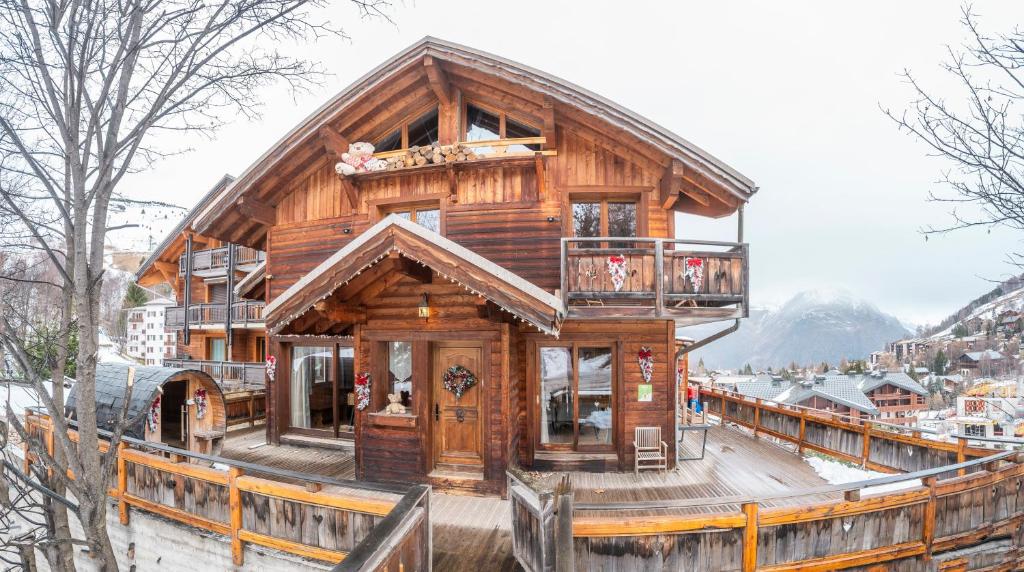 2AlpesChalets - Chalet Marie 2 - Standing et Sauna aux pieds des pistes - 1