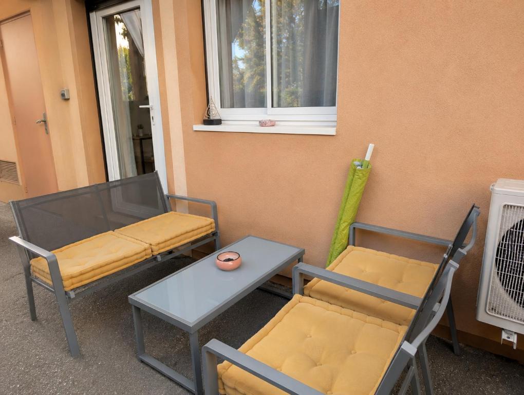 Appartement Cozy 2 pièces Terrasse Parking Clim - 2