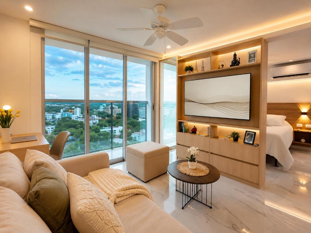 Exclusive Apt South Cali 11th Fl 5 min Mall Plaza - 1