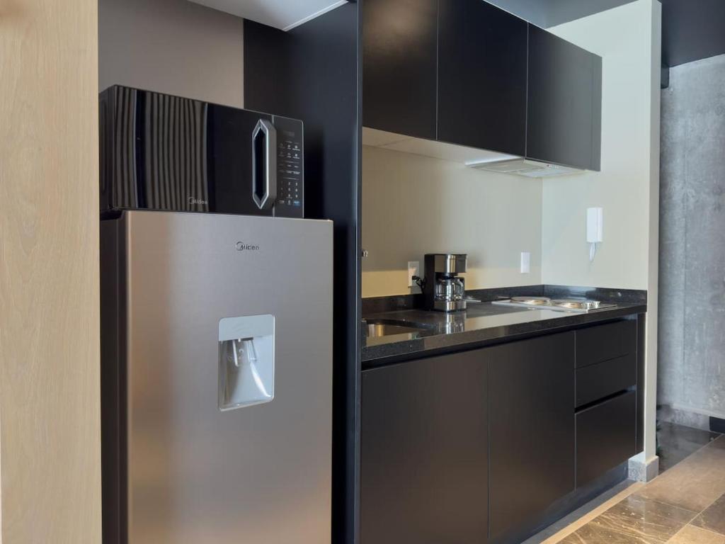 Roma Norte · Estudio chic · A/C · Walk Score 100 - 5
