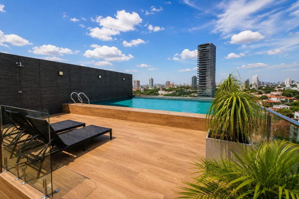 Equipetrol San Martin - Monoambiente con Parqueo Privado Cubierto - 5