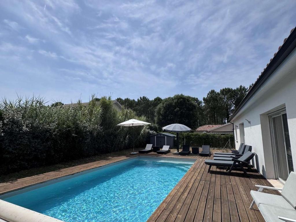 Villa avec piscine, WiFi - 10 pers. - 2