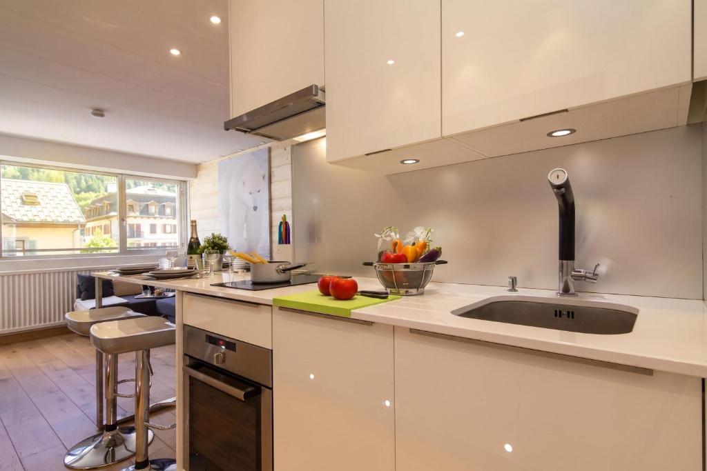 Apt Le Concordia 4 Chic 2BR in Chamonix Centre | Ski - Happy Rentals - 3