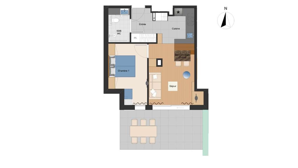 Résidence les Armaillis avec SPA - 4 étoiles - 4 personnes - ASAI210-1-1 - 5