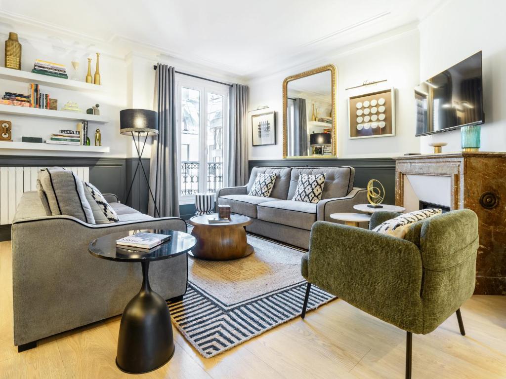 LivinParis - Luxury AC 3 Bedrooms Opera II - 1