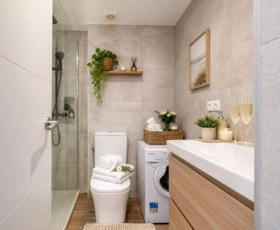 Estudio con jacuzzi y vistas al mar - 5