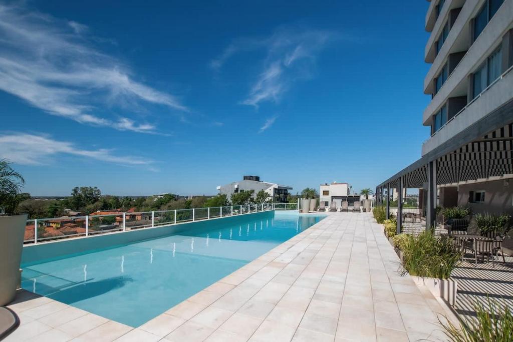Executive Retreat with Balcony Sauna and Pool - 1