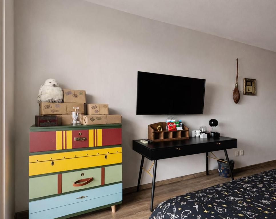 Private Room with mini fridge 200MB Wifi - 3