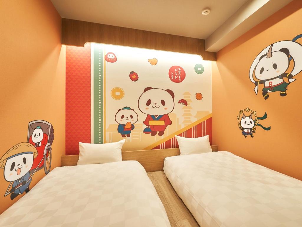 Rakuten STAY Tokyo Asakusa Okaimono Panda Twin Room B
