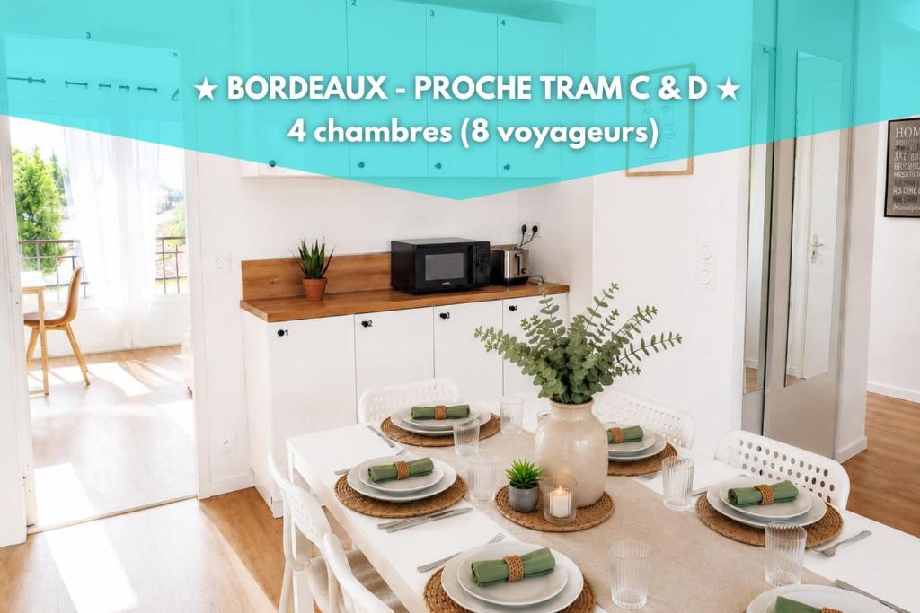 Life&Travel - Appart cosy - 4 chambres - Bordeaux - 1