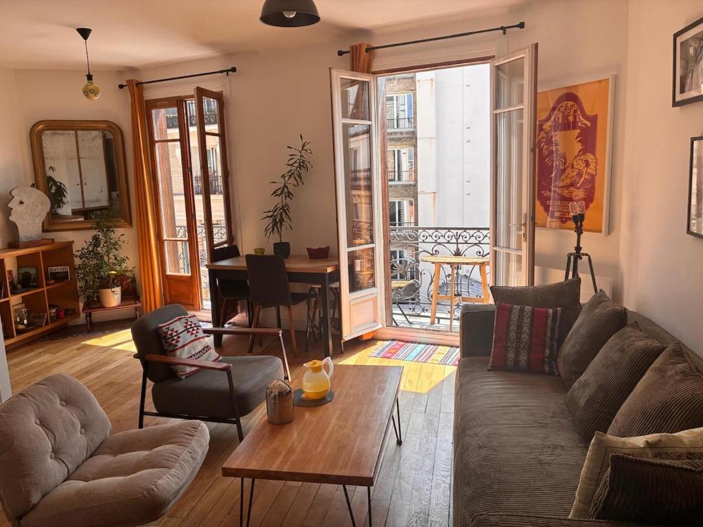 Appartement lumineux à 5 minutes des Buttes-Chaumont - 4