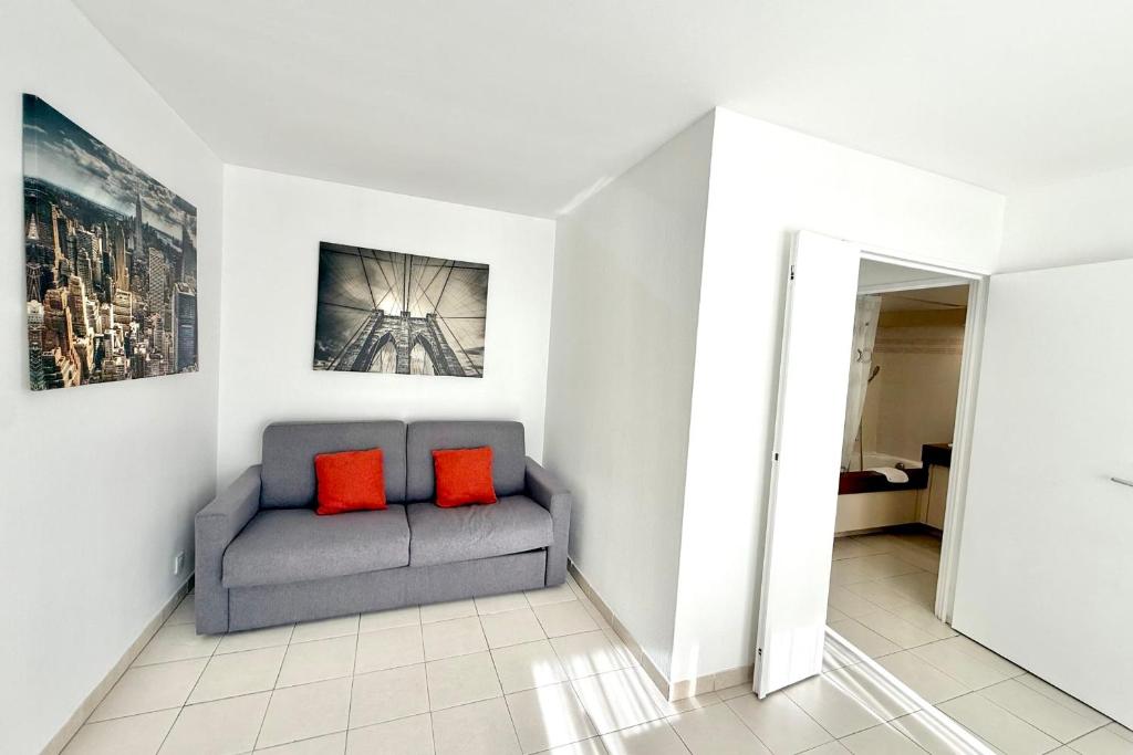 Antibes - Studi 2 personnes - Parking - Piscine - Climatisation - 4