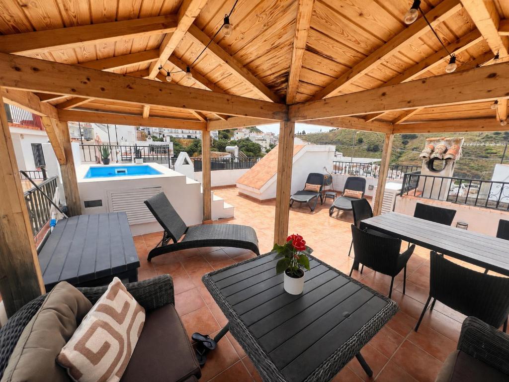 No 3 Competa Casa Palma Rooftop Pool Retreat - 1