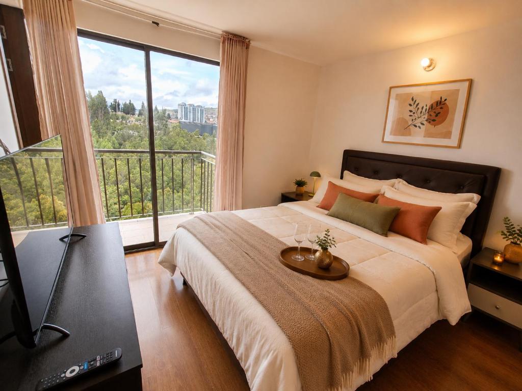 Panorama Tunja, 3 habitaciones, balcones, parqueadero y WiFi 400 Mbps - 3