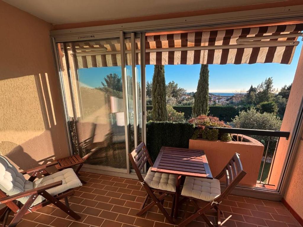 Studio moderne, clim, parking, vue mer - 3 pers. - FR-1-845-50 - 1
