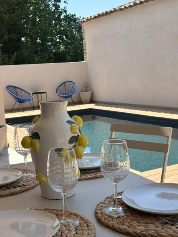 Villa Côté Sud - piscine privée - 2