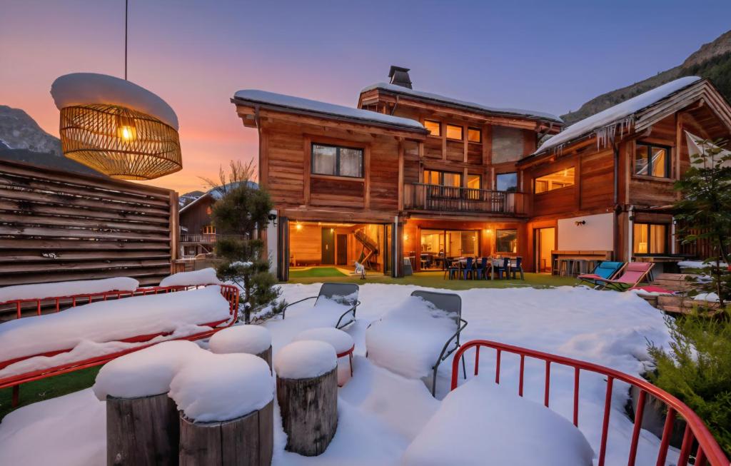 Chalet ORION Serre-chevalier piscine cinéma - 1