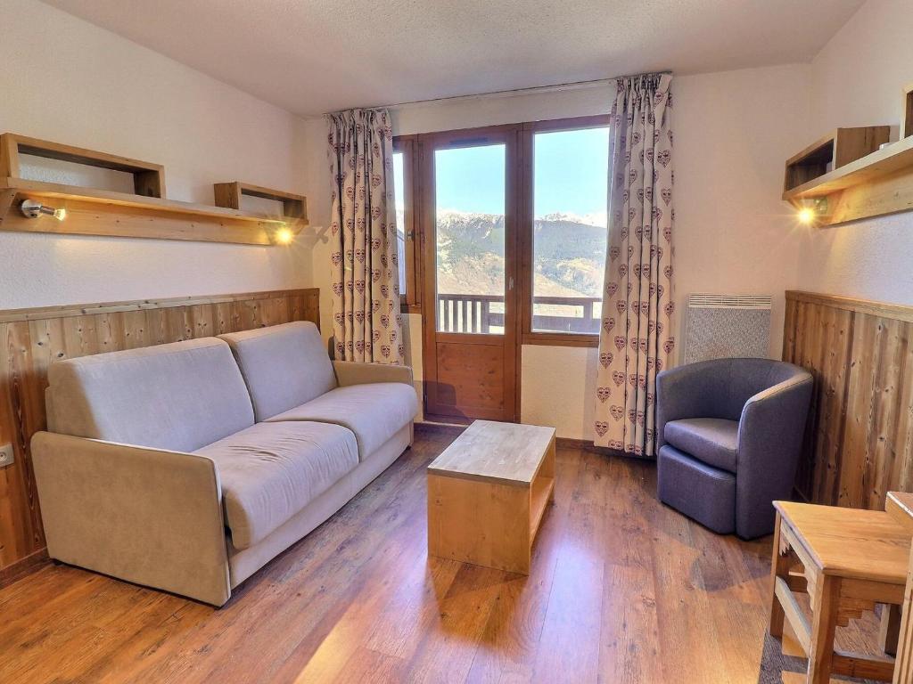Confortable 2 Pièces avec Balcon, Animaux Admis, Skis aux Pieds - FR-1-182A-9 - 1