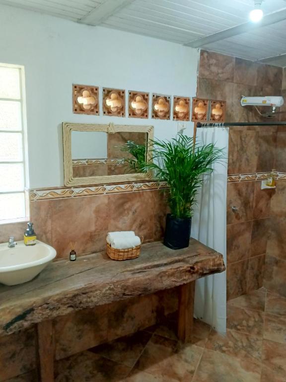Cabaña con Jacuzzi Privado en El Peñol El palmar lodge - 5