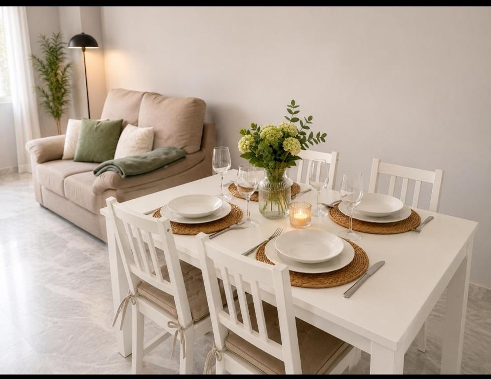Apartamento, piscina, wifi 5G, patio privado, parking, sol, 300 metros de la playa VFT MA 75455 - 5