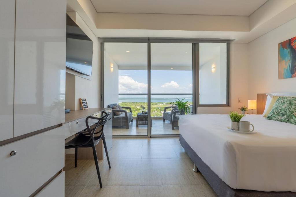Suite moderna piso 15 amanecer espectacular CB1535 - 2