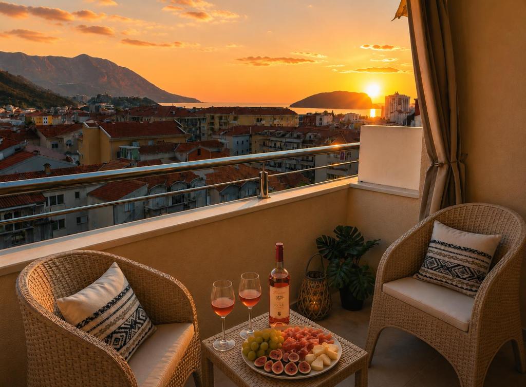 MareSol Apartment Budva with Sea View Terrace - 4