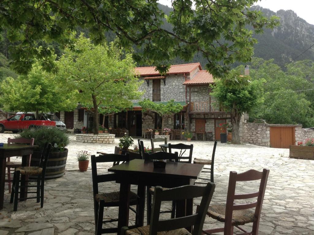 Vargiani Stone Retreat with Fireplace & View