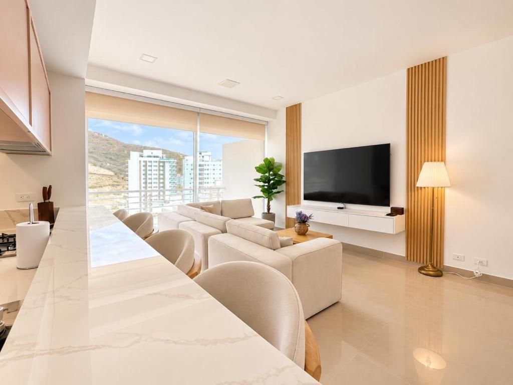 Apartamento Exclusivo Rodadero a 2 min de la Playa - 1