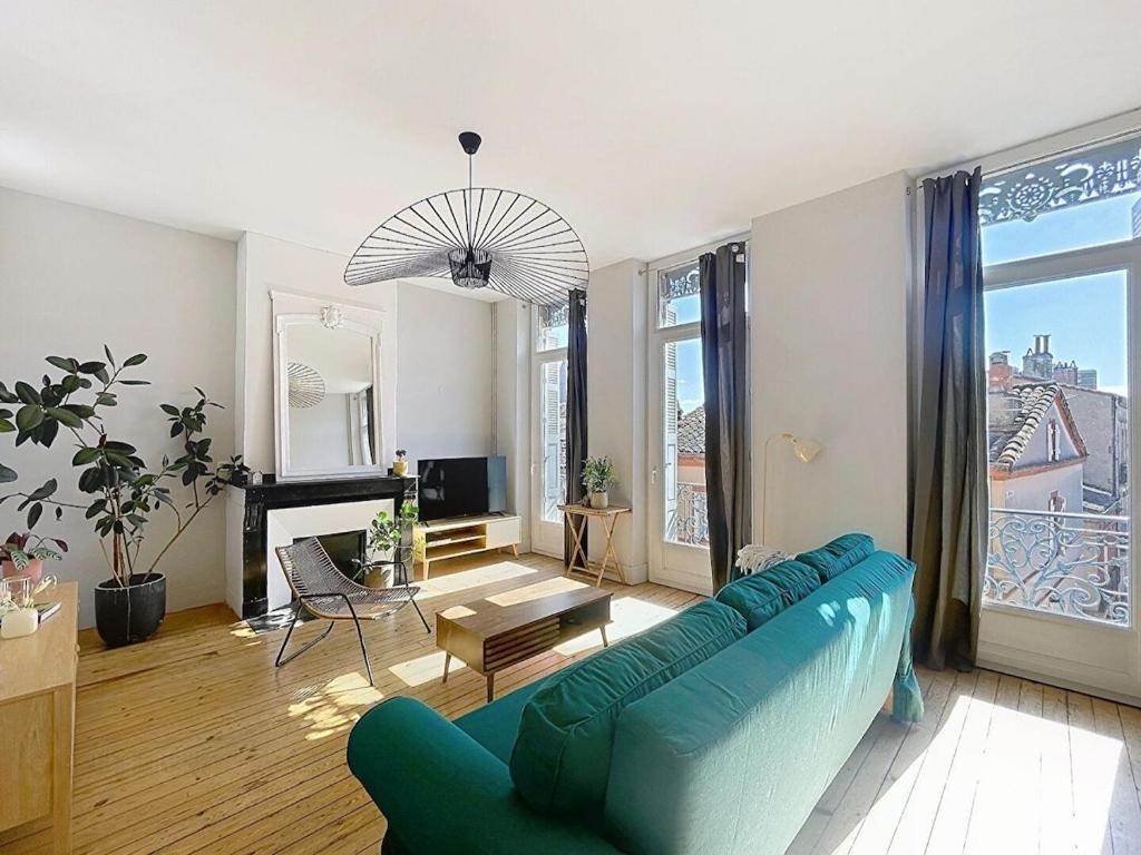 Appartement de charme 120m2 Toulouse centre - 1