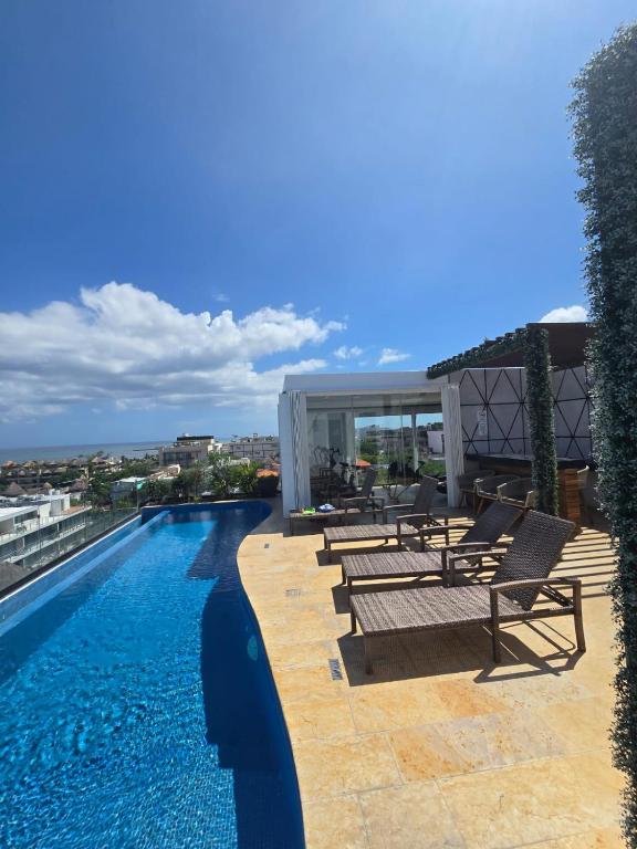 Apartment steps from the beach, rooftop pool, H101 - 5