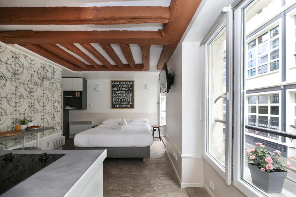 Studio parisien 20m2 en face du musee Grevin - 2P - 3