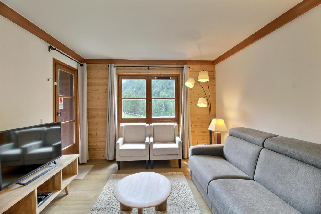 Arc 1950, Appartement 2 chambres 7 pers, Vue Montagne, Sauna, Hammam, Jacuzzi, Piscine chauffée - 4
