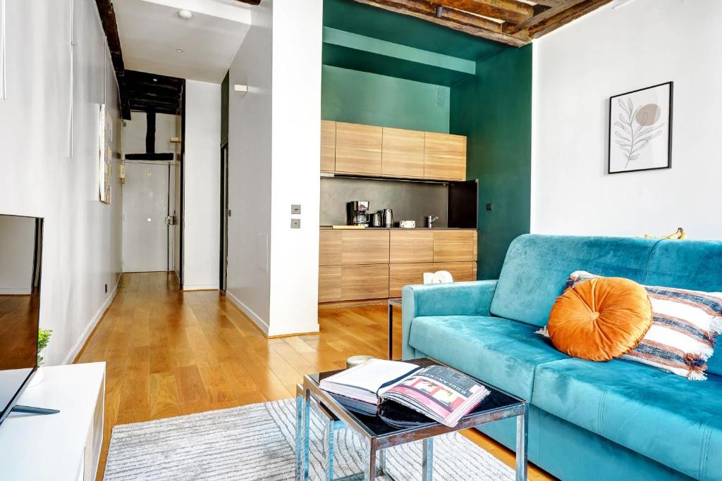 BnBNova - Central 1BR in Le Marais - Close to Notre-Dame - 2