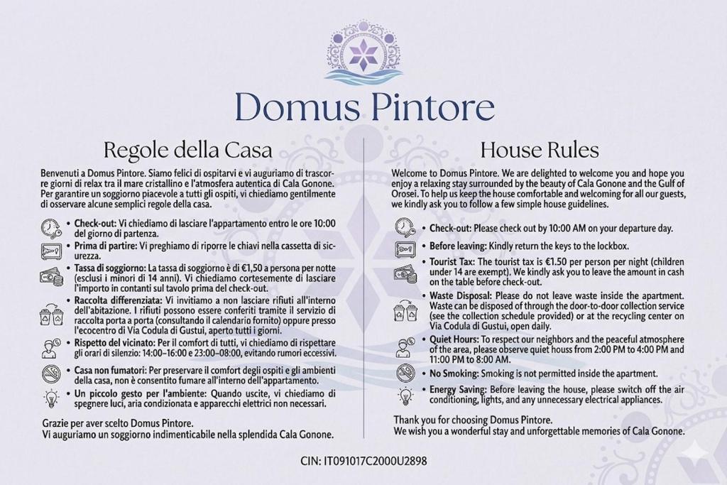 Cala Gonone Domus Pintore - 2