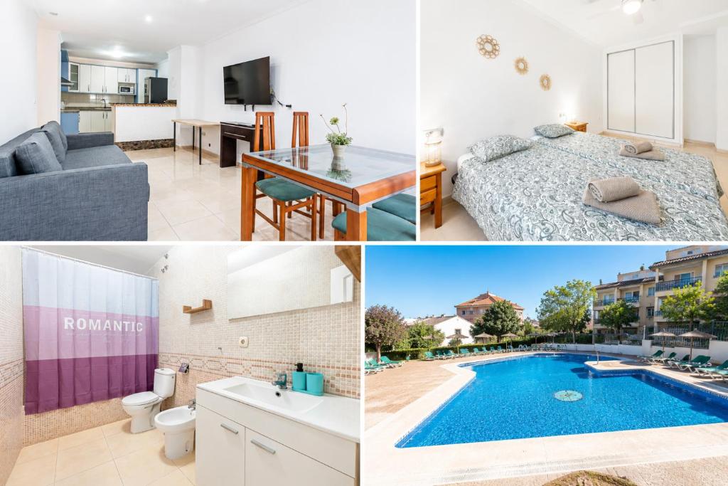 Spain Breaks - 2 bed family apartment Benalmádena with pool, Airco, WiFi - 1