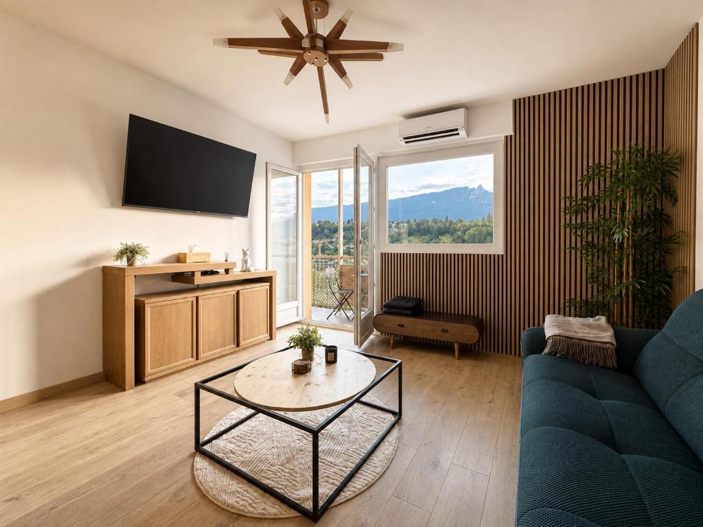 Aix-les-Bains, 64m2 clim, balcon, 2 min gare - 3