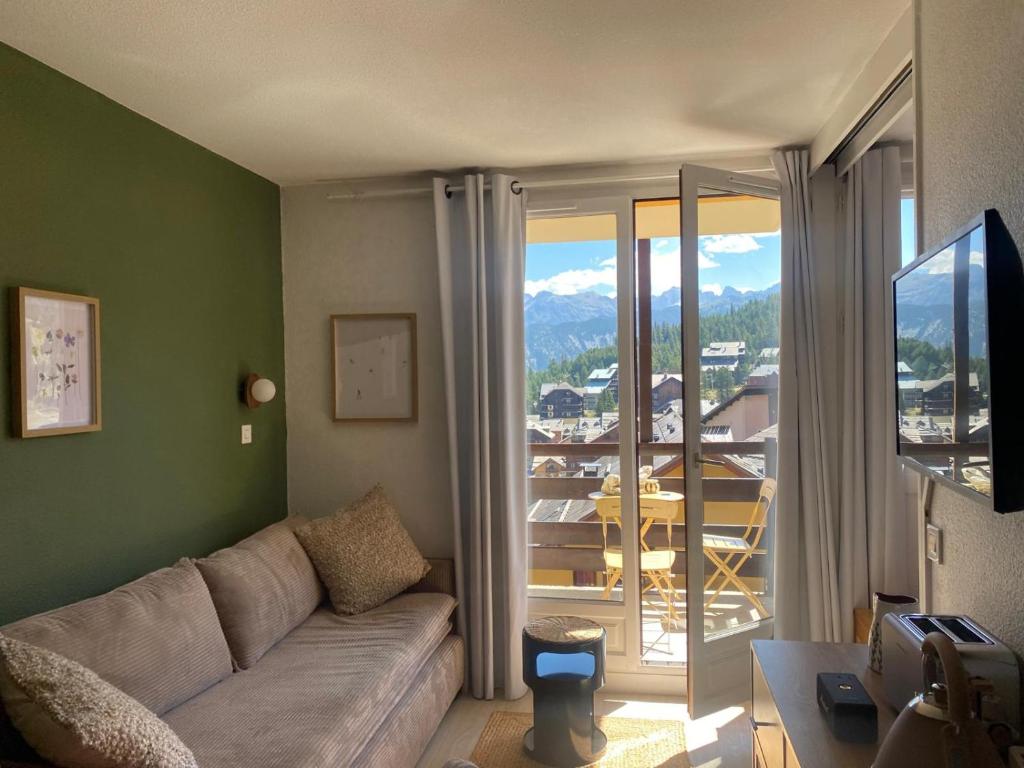 Appartement 4 à 6 couchages proximité immédiate des pistes avec balcon - 2