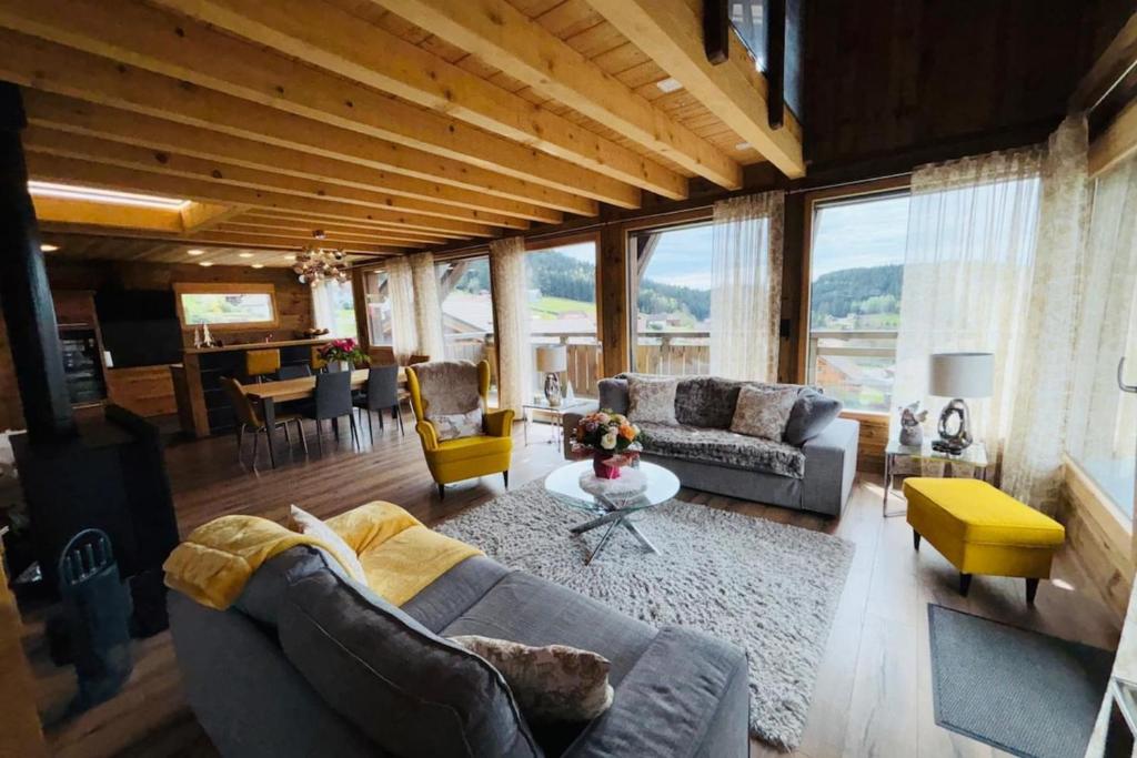 Chalet Valérie 6p Natur-Chalet mit privatem Pool - 2
