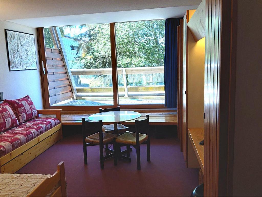 Studio 3 pers à Arc 1600, balcon exposé sud, skis aux pieds, WiFi - FR-1-411-421 - 1